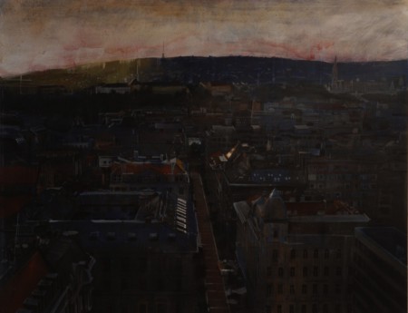 Budapest látképe 2 140x180cm